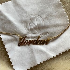 “Jordan” Name Necklace